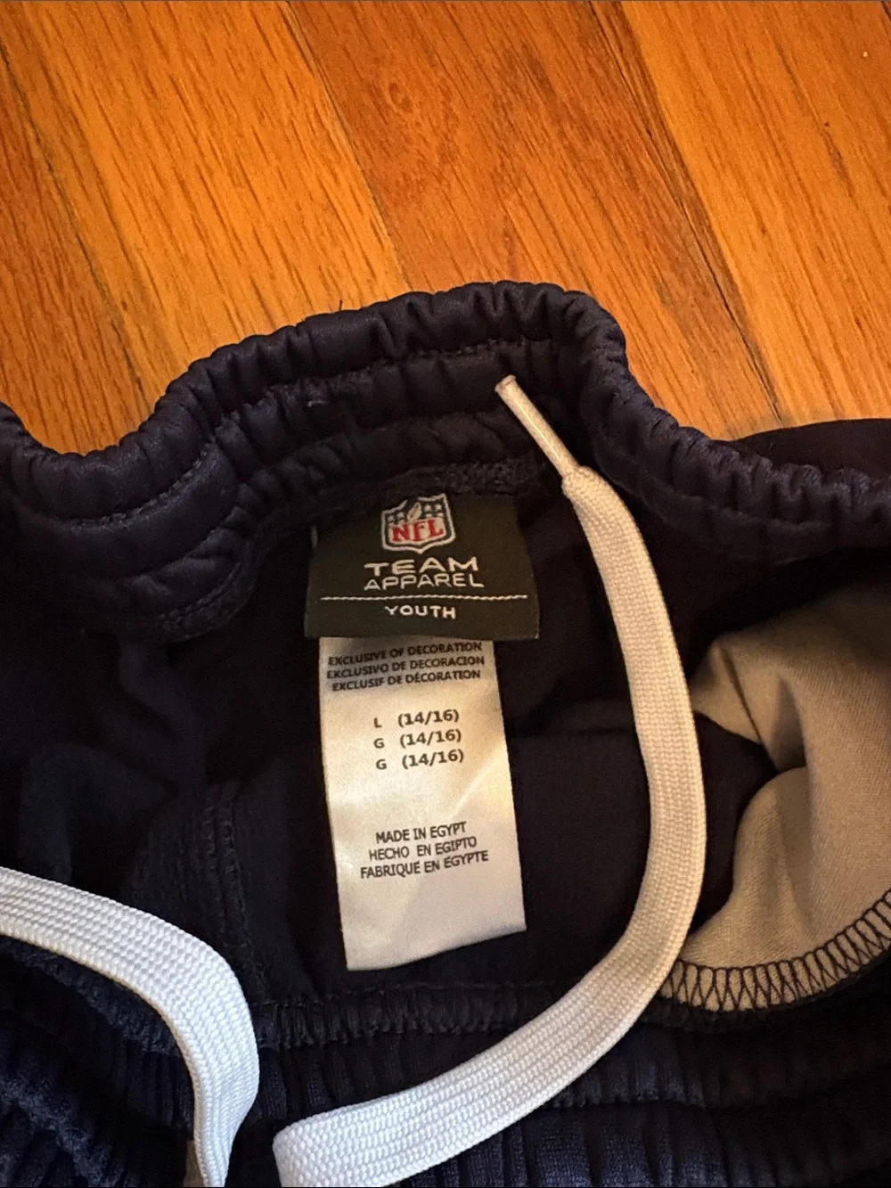 Kids Navy & Red New England Patriots Hoodie and Jogger Set